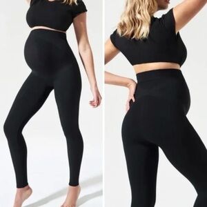 Blanqi Everyday M18 Maternity Belly Support Leggings Deepest Black Size Small